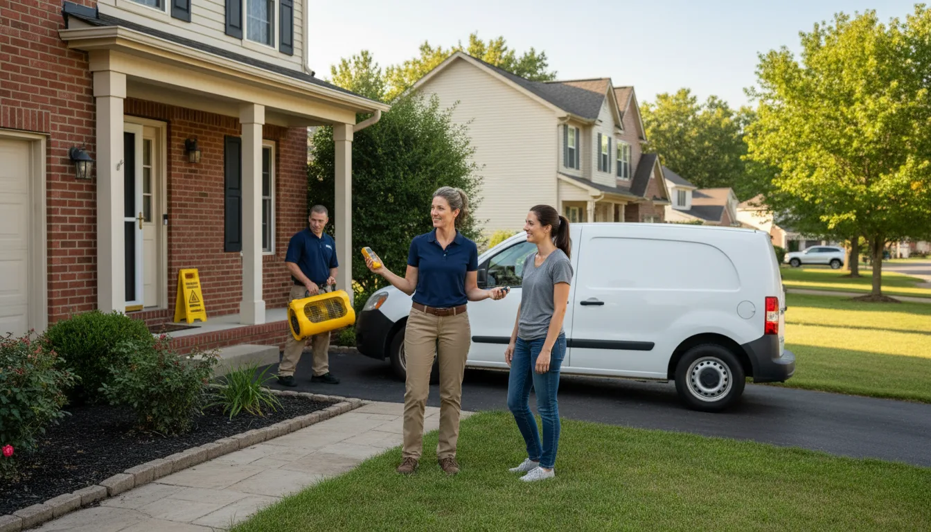 Water restoration image for Mildew Remediation in Floyd, VA